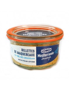 Moulin en verre + GROS SEL SEC Gruissan 110g